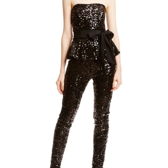 french connection sequin jumpsuit